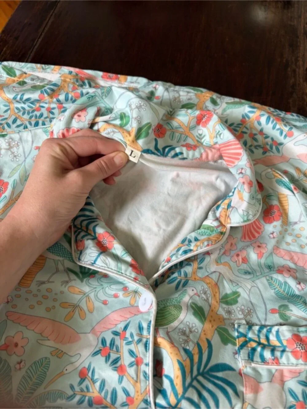 Printed 2 Piece Pajamas Set